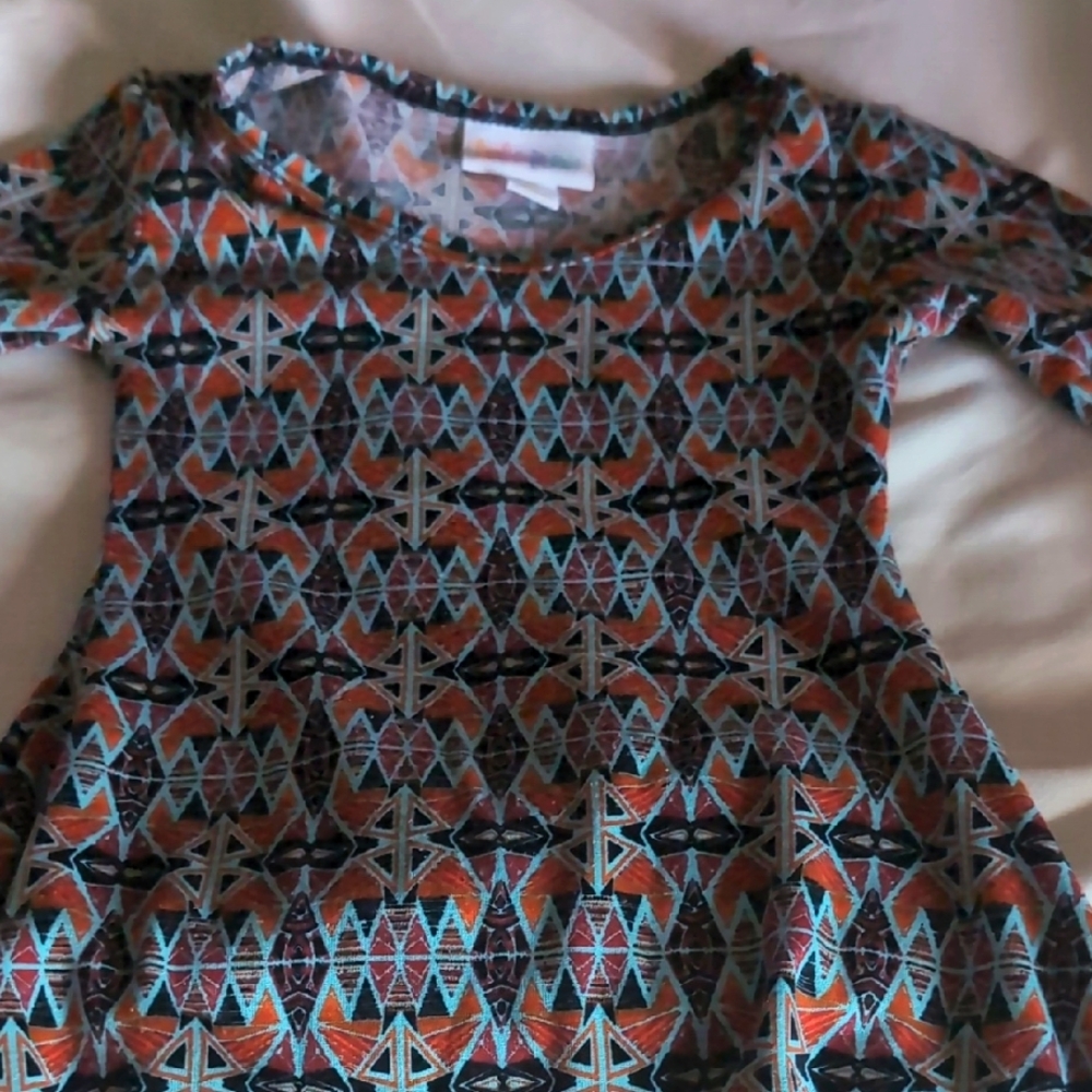 Lularoe adeline Child's Dress